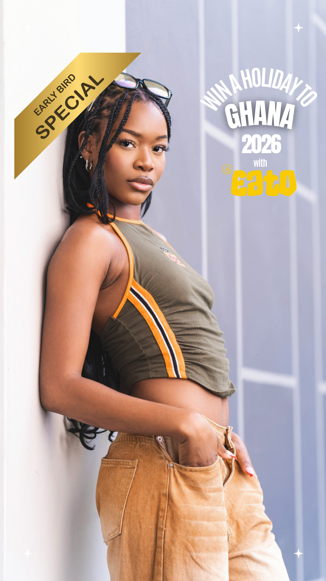 Early Bird Bronze Ticket – Win a Holiday to Ghana 2026